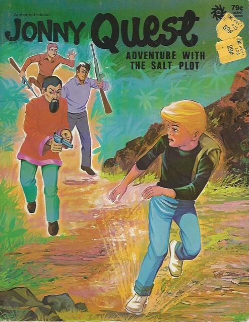 Jonny Quest, Adventure with the Salt Plot © 1973 Giant Durabook 79012